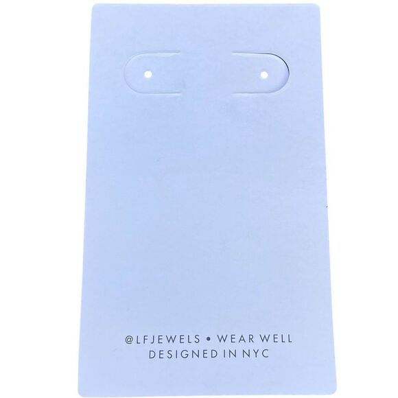 Lizzie Fortunato Saffron Drop Pink Mother of Pearl/Fushia Circle Earrings NWOT - Picture 8 of 8